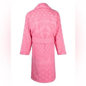 💕SOLD💕Versace Barocco-print terry-cloth robe